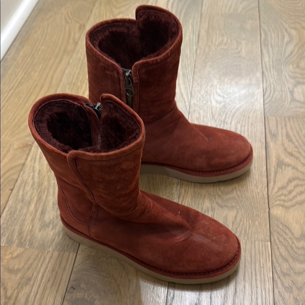 Ugg zipper boots